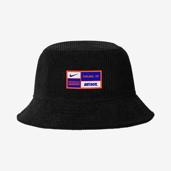 Black Soccer Chelsea F.C. Bucket Hats. Nike